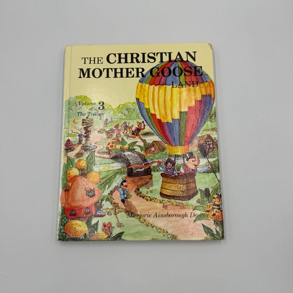 VTG 1980s Christian Mother Goose Land Vol 3 Marjorie Decker